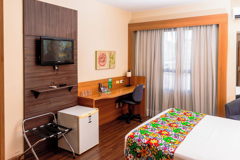 Bedroom 3, Hotel Golden Park Uberlândia by Nacional Inn, Uberlândia