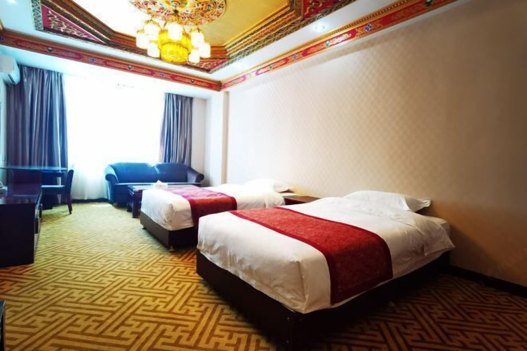 Bedroom 3, Labuleng Civil Aviation Hotel, Gannan Tibetan
