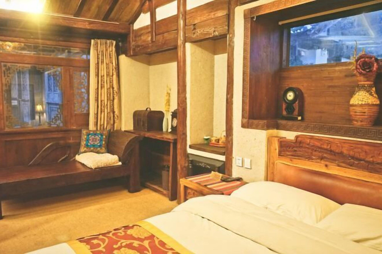 Bedroom 1, Lijiang Longfeng Villa (Shuhe Ancient Town Branch), Lijiang