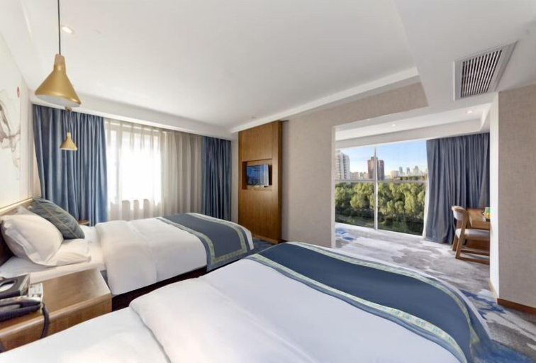 Bedroom 3, Shangpin Mijiang Hotel, Mianyang