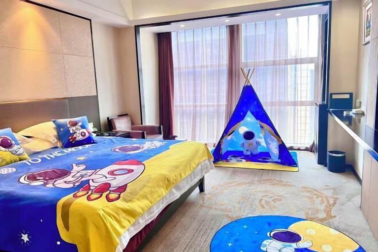 Bedroom 2, Yantai Baohua Mingdu Hotel, Yantai