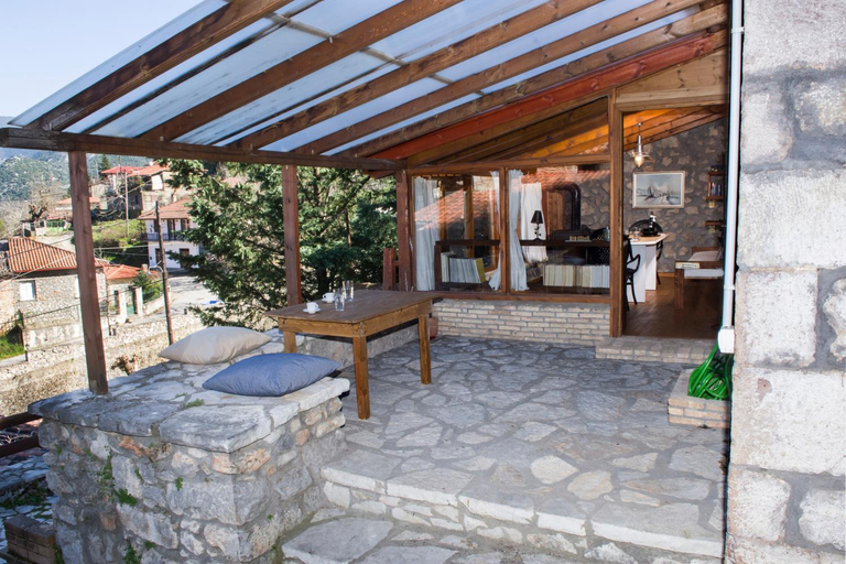 4, Stone house on the rock, Central Greece