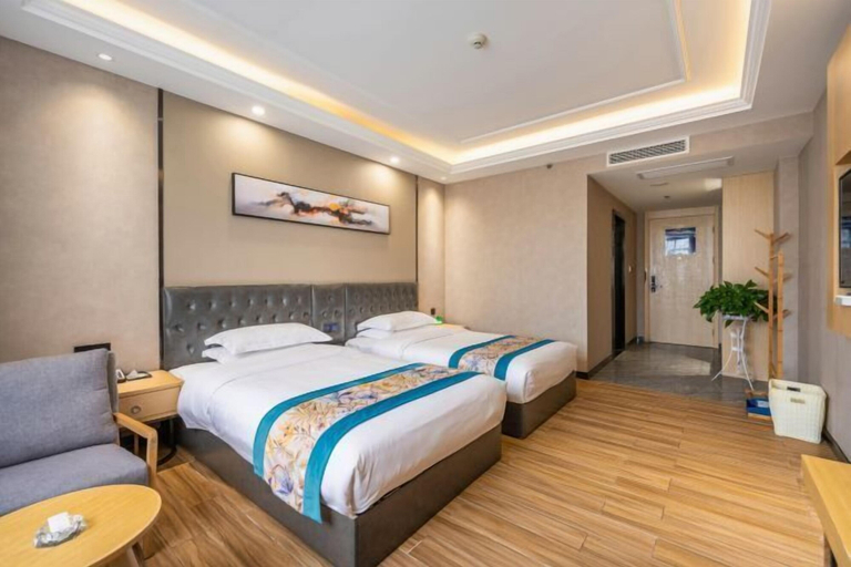 Bedroom 2, Kaiqi Hotel, Hanzhong