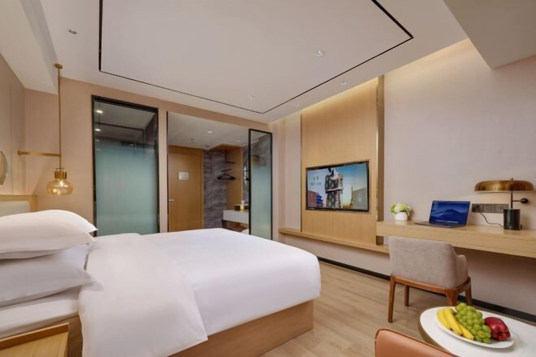 Bedroom 2, Jinjiang Metropolo Hotel (Yancheng Dafeng Changxin Road), Yancheng