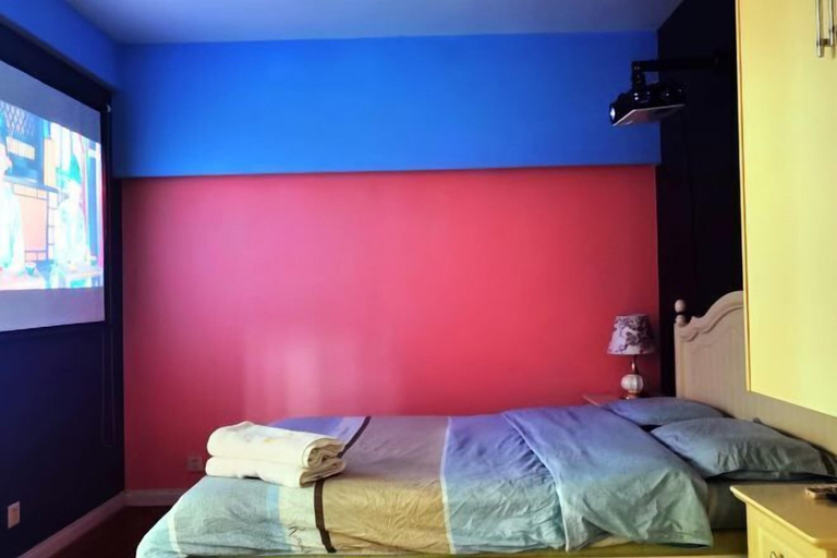 Bedroom 1, Shenzhen Yage Apartment (Luohu Control Point), Shenzhen