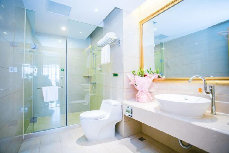 Bathroom 4, Vienna Hotel (Anqing Guangcai Qijie), Anqing