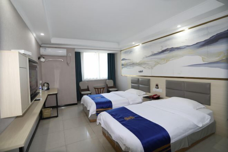 Bedroom 3, Super 8 Hotel (Hefei Ma'anshan Road Hegongda South Subway Station), Hefei
