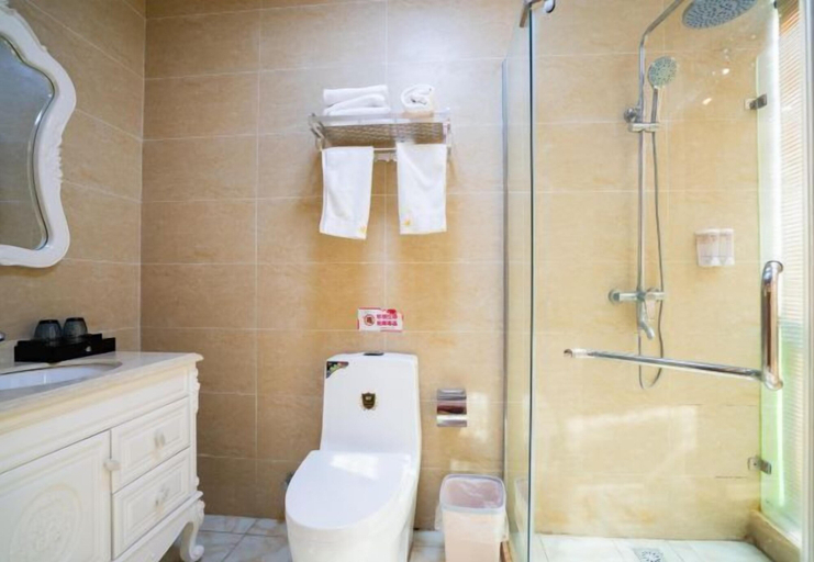 Bathroom 2, Shangjing Theme Hotel, Huzhou