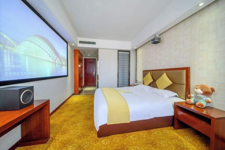 Bedroom 3, Meiyi Meijia Hotel (Xiangyang Nanzhang), Xiangfan