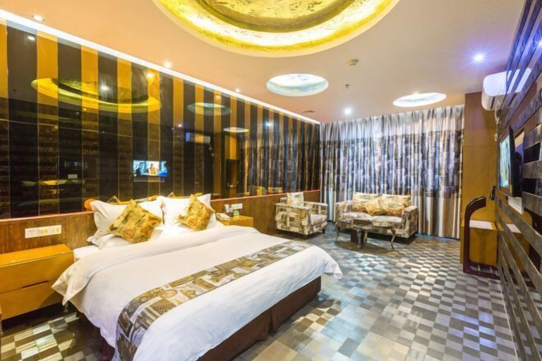 Bedroom 3, Mingxing Theme Hotel (Railway Station), Heyuan