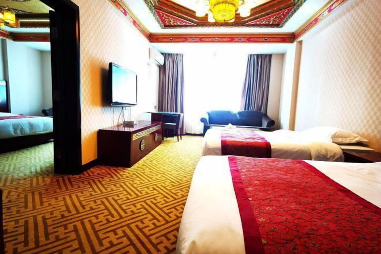 Bedroom 2, Labuleng Civil Aviation Hotel, Gannan Tibetan