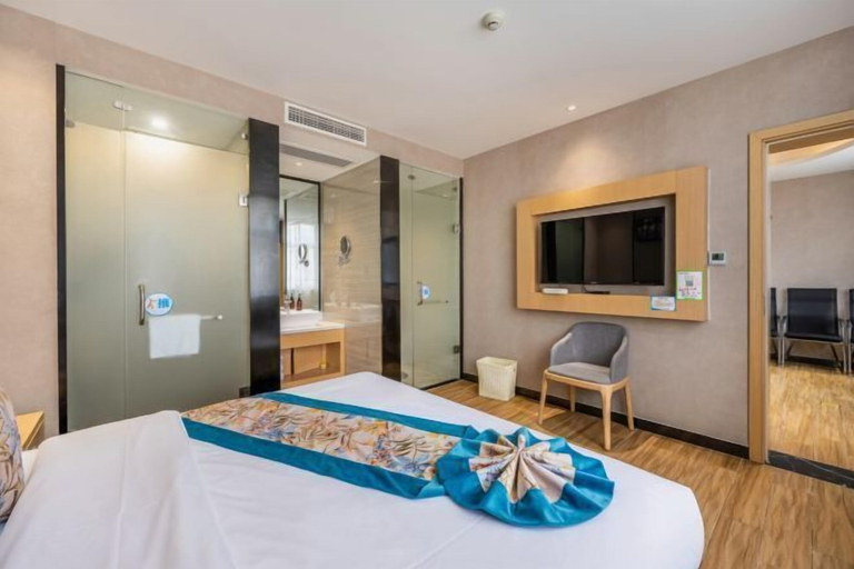 Bedroom 2, Kaiqi Hotel, Hanzhong