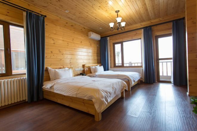 Bedroom 3, Xianghe Renjia Holiday Manor, Anshan