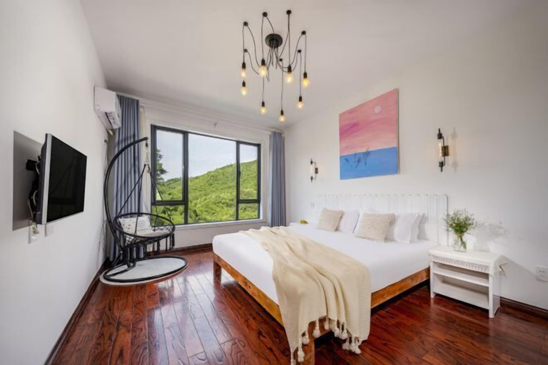 Bedroom 2, Xianbu Tingxia Villa, Huzhou
