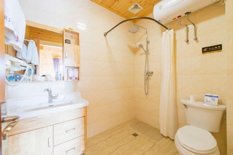 Bathroom 4, Xianghe Renjia Holiday Manor, Anshan