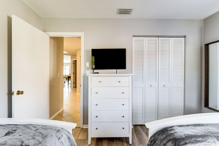 Bedroom 3, Sarasota Villa w/ Pool Access ~ 4 Mi to Beach!, Sarasota