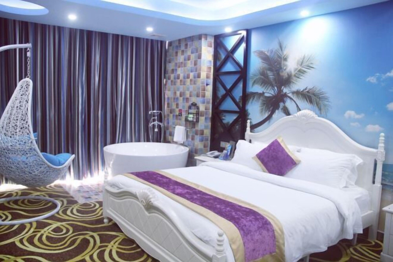 Bedroom 3, Aiqing Apartment Chain Hotel, Jiangmen