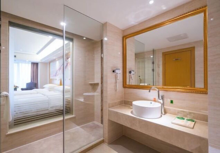 Bathroom 4, Vienna Hotel (Jiangmen Wanda Plaza Store), Jiangmen