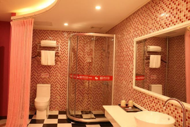 Bathroom 3, City 118 Hotel Chain (Cangzhou Southern Hemisphere), Bozhou