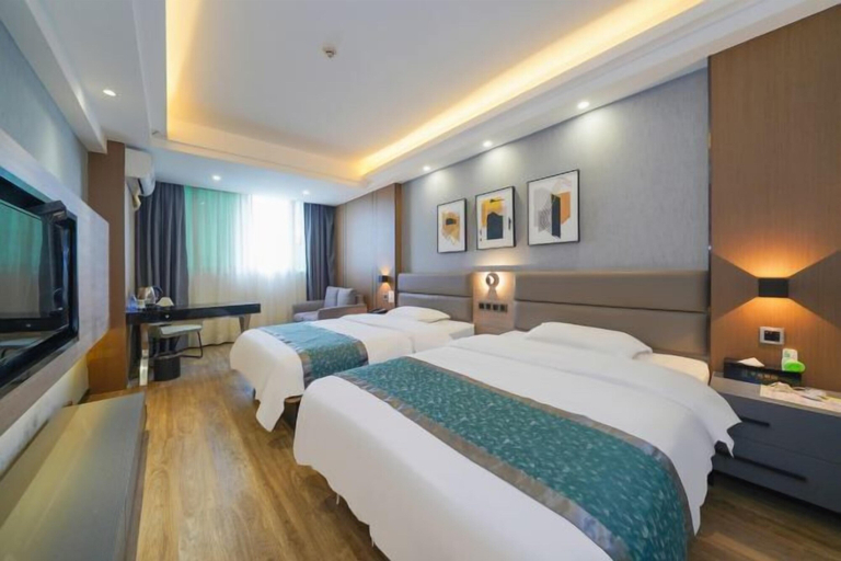 Bedroom 3, Qianyi Hotel (Yulin Jiangnan Branch), Yulin