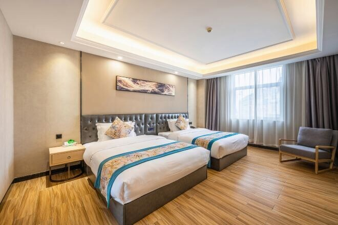 Bedroom 3, Kaiqi Hotel, Hanzhong