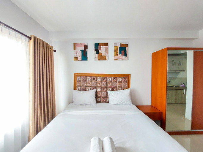 Bedroom 1, Good Choice and Tidy Studio Skyview Medan Apartment By Travelio, Medan
