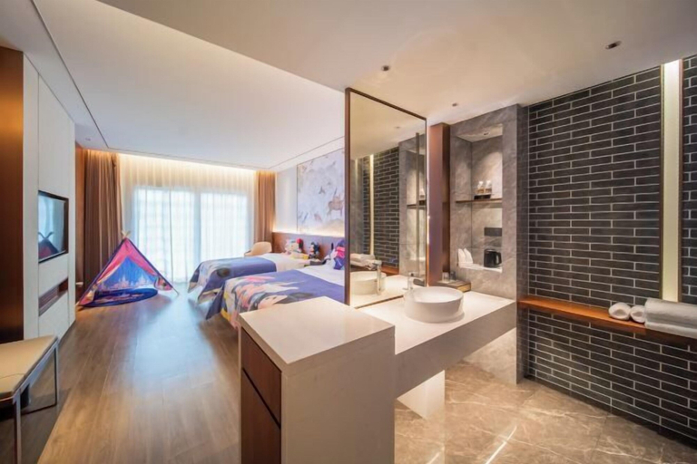 Bedroom 3, Longquan Xiangyuan Shared Farm, Hainan