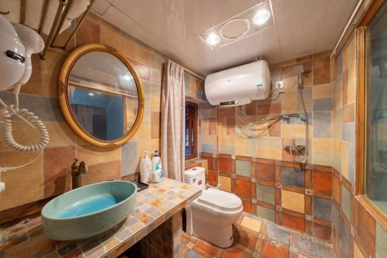 Bathroom 3, Zhongting Xiyun Hotel, Ngawa Tibetan and Qiang