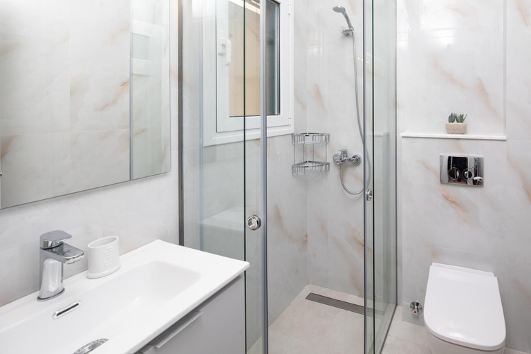 Bathroom 4, Barbati Bay Apartments, Ionian Islands