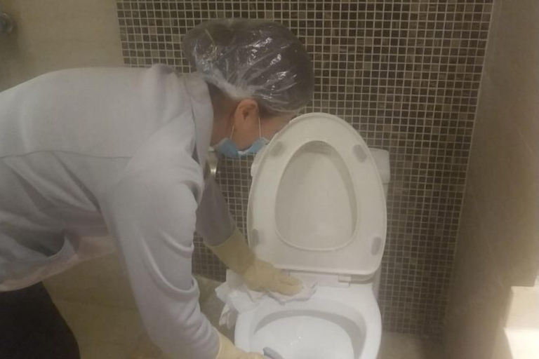Bathroom, Sheng He Business Hotel, Xianyang