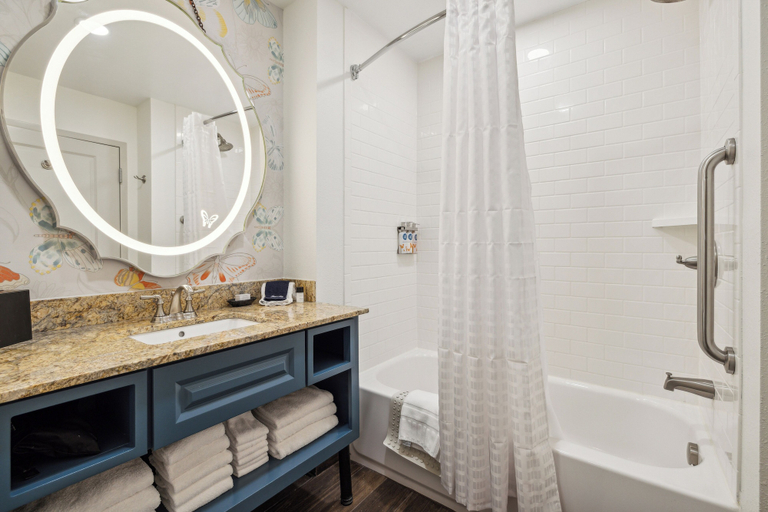 Bathroom 5, Dollywood's DreamMore Resort, Sevier
