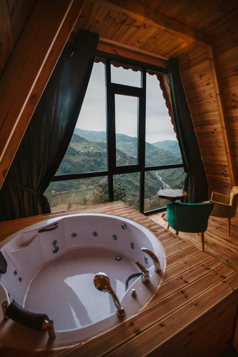 Bathroom, Cemilyano Bungalow, Ardeşen