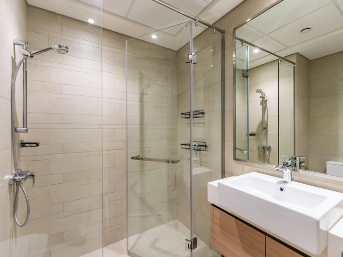 Bathroom 3, Condo With Burj Khalifa View In City, Dubai
