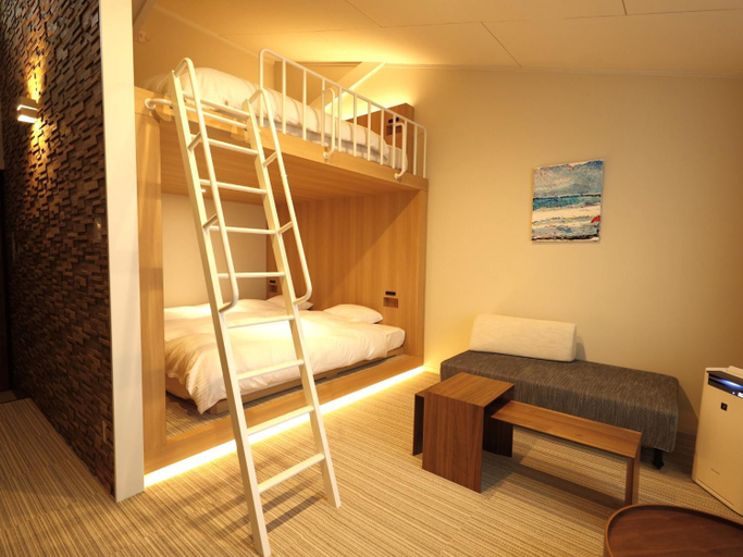 Bedroom 3, Chikura Tsunagu Hotel, Minamibōsō