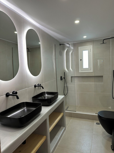 Bathroom 5, Aphrodite Hotel & Apartments, South Aegean