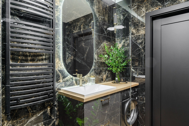 Bathroom 3, Lumina apart with luxury garden, Łódź