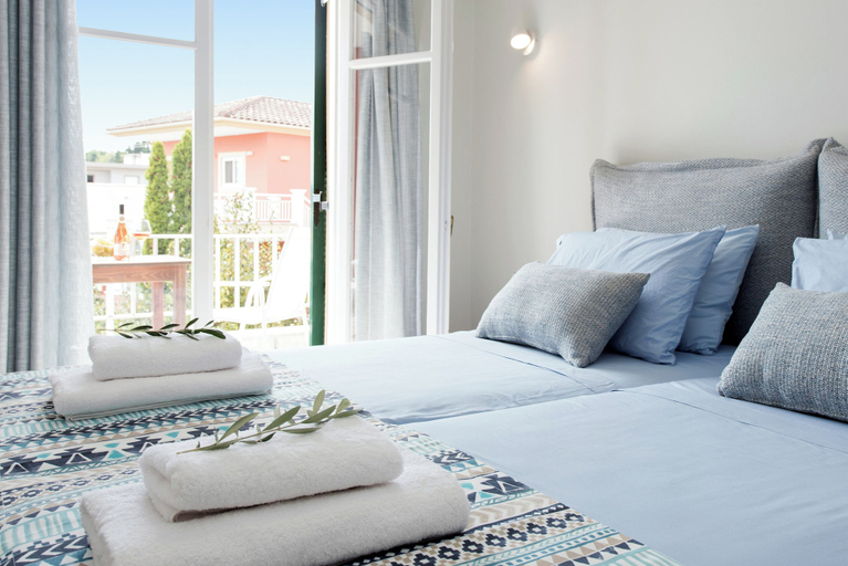 Bedroom 3, Marietta's Resort by Konnect, Gouvia Corfu, Ionian Islands