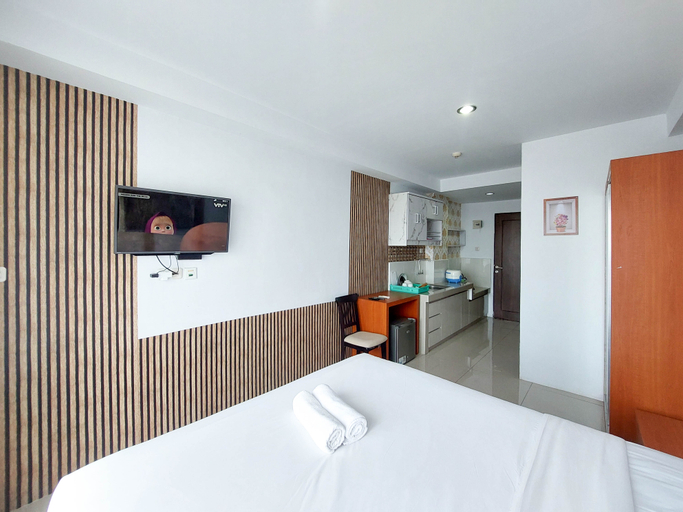 Bedroom 2, Good and Homey Studio at Skyview Medan Apartment By Travelio, Medan