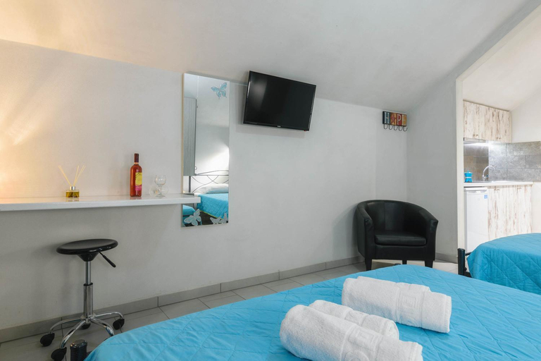 Bedroom 3, Studio Timotheos Basic, Ionian Islands