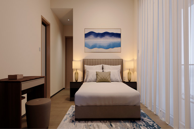 Bedroom 3, Pan Pacific Serviced Suites Nairobi, Westlands