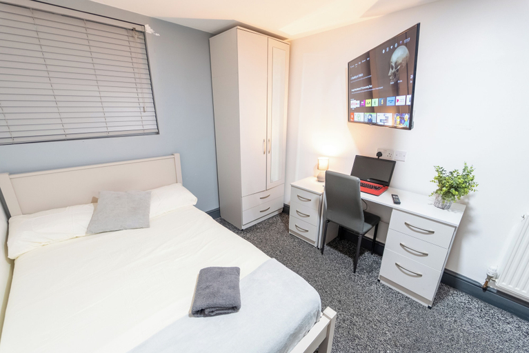 Bedroom 2, Charming Studio in Birmingham, Birmingham