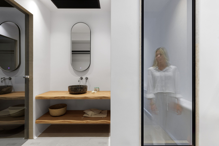 Bathroom 3, WhiteArt Suites, South Aegean