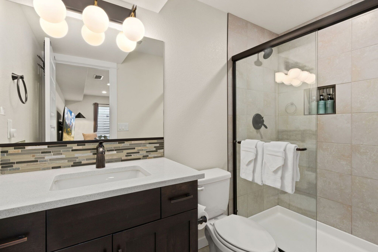 Bathroom 4, Contemporary Gem - Rooftop Deck & Private Hot Tub!, Larimer