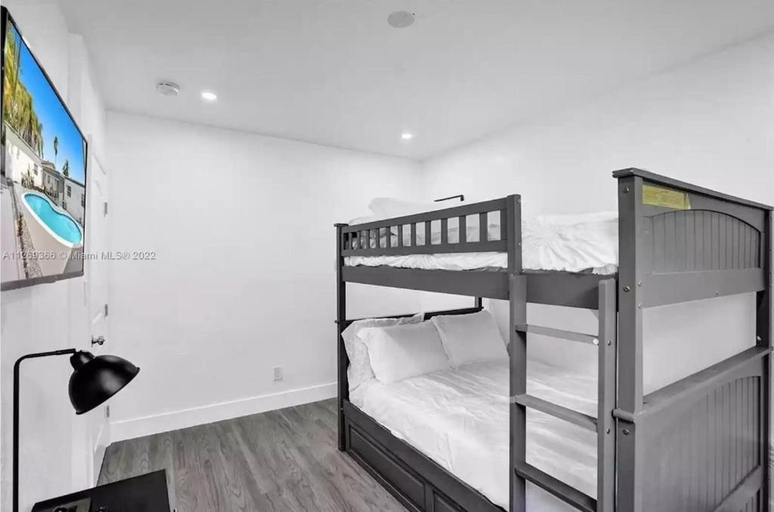 Bedroom 3, Luxury Pool Villa // 5BD 4BA, Miami-Dade