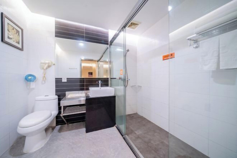 Bathroom 4, Oushi Express Hotel (Guangzhou Lansha Lanhe), Guangzhou