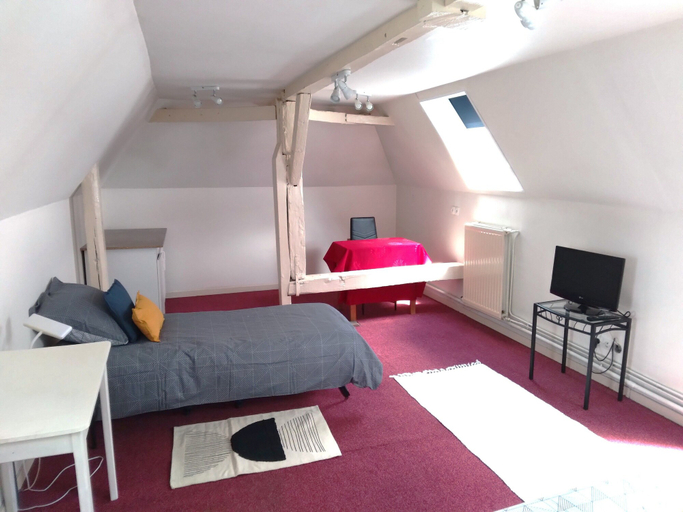 Bedroom 3, Bistrot de l'Abbaye, Sarthe