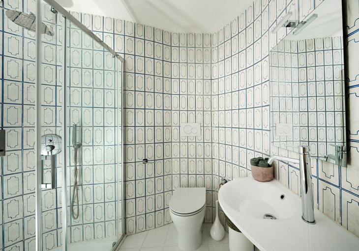 Bathroom 3, Villa Carolina Anacapri, Napoli