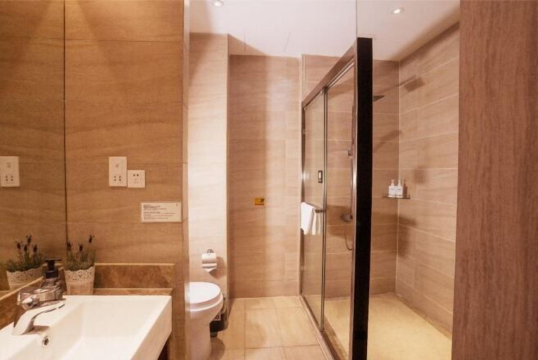 Bathroom 4, Man buGarden Hotel, Ningbo