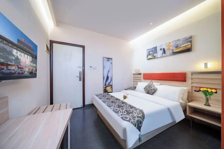 Bedroom 1, Oushi Express Hotel (Guangzhou Lansha Lanhe), Guangzhou