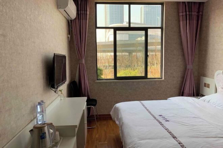 Bedroom 4, Harmony Harbour Hotel (Sixin Avenue Subway Station Hancheng Garden ), Wuhan